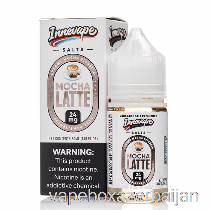 Vape Smoke Mocha Latte - Innevape Salts - 30mL 24mg